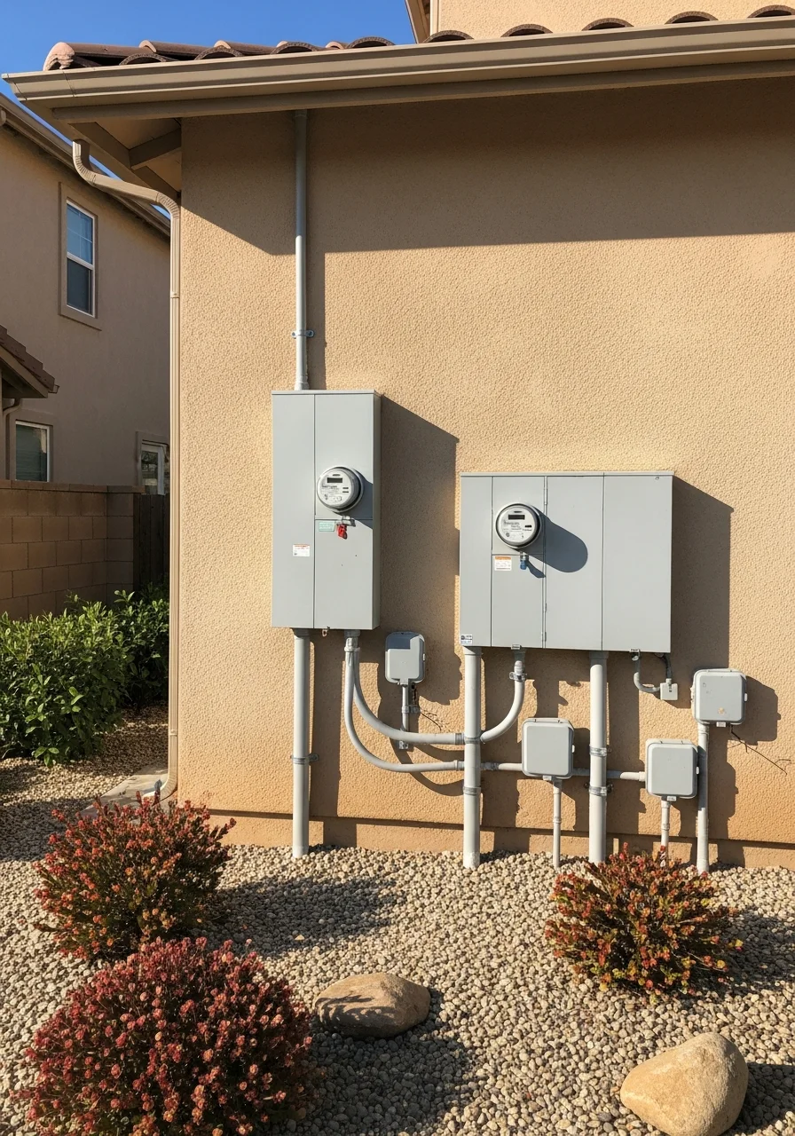 Professional contractor work on a Chula Vista home exterior, demonstrating quality finish and attention to local building standards.