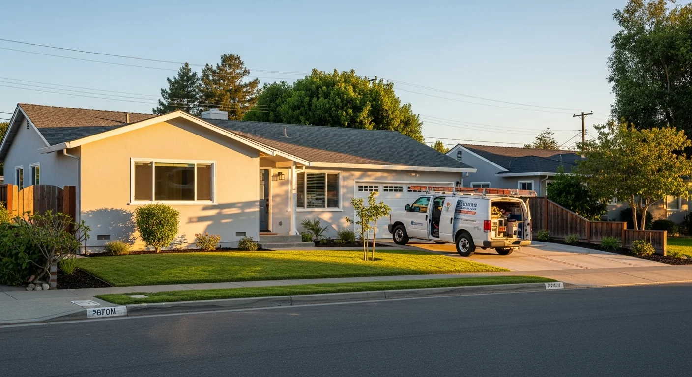 Well-maintained San Carlos residential home with updated exterior and landscaping, typical of the community's established neighborhoods.